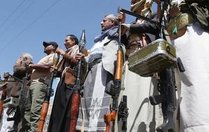 YEMEN-SANA-HUTIES-MANIFESTACION ARMADA