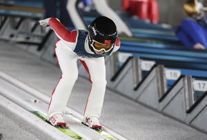 ITALIA-PREDAZZO-JUEGOS OLIMPICOS DE INVIERNO-SALTO DE ESQUI-TRAMPOLIN NORMAL INDIVIDUAL FEMENINO