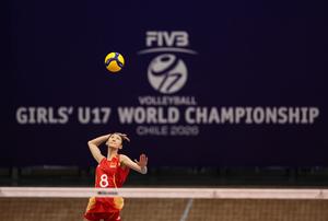CHILE-SANTIAGO-VOLEIBOL-CAMPEONATO MUNDIAL SUB-17 FEMENINO-CUARTOS DE FINAL-CHINA VS CROACIA