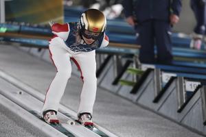 ITALIA-PREDAZZO-JUEGOS OLIMPICOS DE INVIERNO-SALTO DE ESQUI-TRAMPOLIN NORMAL INDIVIDUAL FEMENINO