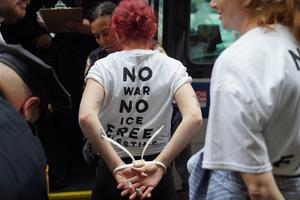 EEUU-NUEVA YORK-PROTESTA CONTRA LA GUERRA