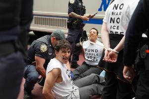 EEUU-NUEVA YORK-PROTESTA CONTRA LA GUERRA