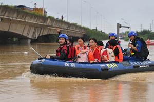 CHINA-GUANGXI-GUIGANG-LLUVIAS TORRENCIALES-PARQUE EDUCATIVO-EVACUACION