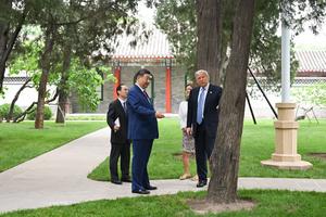 CHINA-BEIJING-XI JINPING-EEUU-TRUMP-REUNION PRIVADA