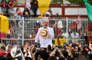 BRASIL-RIO DE JANEIRO-ELECCIONES PRESIDENCIALES-MITIN DE CAMPAÑA