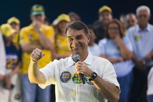 BRASIL-RIO DE JANEIRO-ELECCIONES PRESIDENCIALES-MITIN DE CAMPAÑA