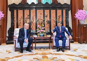 CHINA-BEIJING-XI JINPING-EEUU-TRUMP-REUNION PRIVADA