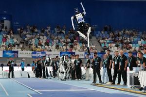 CHINA-BEIJING-JUEGOS MUNDIALES DE ROBOTS HUMANOIDES
