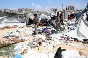 MEDIO ORIENTE-GAZA-ATAQUES ISRAELIES-SECUELAS