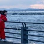 CHINA-HEILONGJIANG-PRIMAVERA-HIELO A LA DERIVA