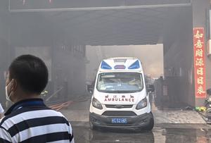 CHINA-FUJIAN-JINJIANG-INCENDIO EN FABRICA DE CALZADO