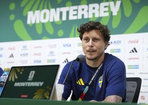 MEXICO-MONTERREY-COPA MUNDIAL DE LA FIFA 2026-CONFERENCIA DE PRENSA-SUECIA VS TUNEZ