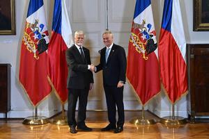 CHILE-SANTIAGO-REPUBLICA CHECA-VISITA