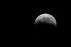 VENEZUELA-CARACAS-ECLIPSE LUNAR
