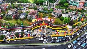 CHINA-HUNAN-CHANGSHA-GRAN TIENDA DE BOCADILLOS-INAUGURACION