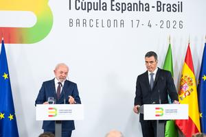 ESPAÑA-BARCELONA-BRASIL-LULA-CUMBRE