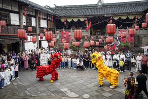 CHINA-CHONGQING-ACTIVIDADES DE CULTURA FOLCLORICA