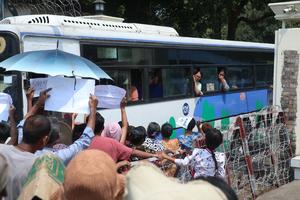 MYANMAR-YANGON-PRESOS-AMNISTIA