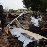 GHANA-TEMA-ACCIDENTE DE AVION