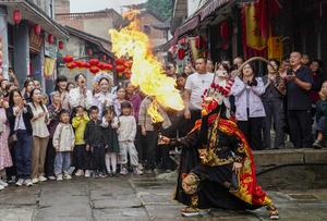 CHINA-CHONGQING-ACTIVIDADES DE CULTURA FOLCLORICA