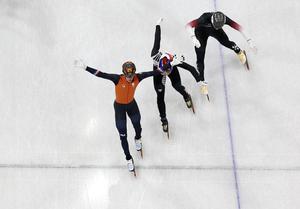 ITALIA-MILAN-JUEGOS OLIMPICOS DE INVIERNO-PATINAJE DE VELOCIDAD EN PISTA CORTA-1500 M MASCULINOS-FINALES