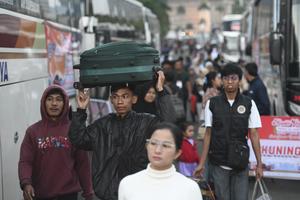INDONESIA-EID AL-FITR-MIGRACION DE REGRESO A CASA