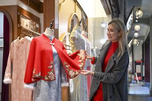 CHINA-SHANGHAI-ESTUDIANTE RUSA