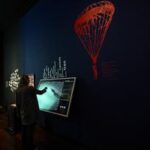 CHILE-SANTIAGO-EXPOSICION-VICENTE HUIDOBRO