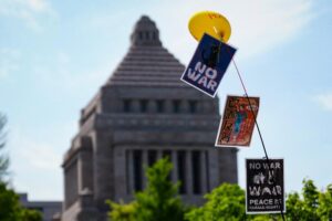 JAPON-TOKIO-PROTESTA-CONSTITUCION-REVISION