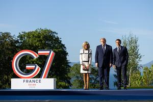 FRANCIA-EVIAN-CUMBRE DEL G7-INICIO