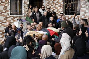 MEDIO ORIENTE-CISJORDANIA-HEBRON-FUNERAL
