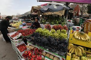 MEDIO ORIENTE-CISJORDANIA-NAPLUSA-MERCADO-EID AL-FITR-PREPARATIVOS