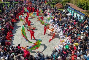 CHINA-FESTIVAL SANYUESAN-CELEBRACIONES