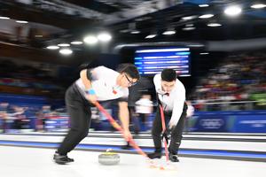 ITALIA-CORTINA D'AMPEZZO-JUEGOS OLIMPICOS DE INVIERNO-CURLING-MASCULINO-ROUND ROBIN-CHINA VS ITALIA