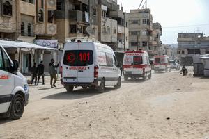 MEDIO ORIENTE-GAZA-KHAN YOUNIS-CRUCE DE RAFAH-REAPERTURA