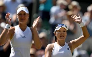 REINO UNIDO-LONDRES-TENIS-WIMBLEDON-DOBLES FEMENINOS-FINAL
