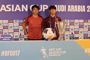 ARABIA SAUDI-YEDA-FUTBOL-COPA ASIATICA SUB-17 DE LA AFC 2026-FINAL-CONFERENCIA DE PRENSA