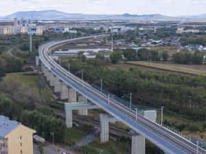 CHINA-HEILONGJIANG-HARBIN-YICHUN-FERROCARRIL