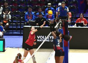 CHINA-HONG KONG-VOLEIBOL-LIGA DE NACIONES-FEMENINO-CANADA VS REPUBLICA DOMINICA