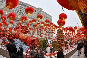 RUSIA-MOSCU-AÑO NUEVO CHINO-CELEBRACION