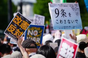 JAPON-TOKIO-PROTESTA-CONSTITUCION-REVISION