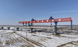 CHINA-HEILONGJIANG-SUPER PUENTE PRINCIPAL DE TONGJIANG-CONSTRUCCION