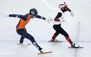 ITALIA-MILAN-JUEGOS OLIMPICOS DE INVIERNO-PATINAJE DE VELOCIDAD EN PISTA CORTA-500 M MASCULINOS-FINALES