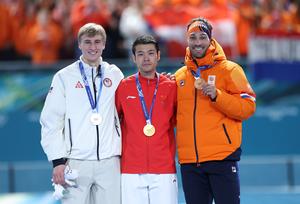 ITALIA-MILAN-JUEGOS OLIMPICOS DE INVIERNO-PATINAJE DE VELOCIDAD-1500 M MASCULINOS