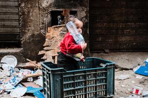 EGIPTO-CAIRO-CIUDAD DE LA BASURA-RECICLAJE