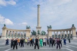 HUNGRIA-BUDAPEST-DIA INTERNACIONAL DEL TAIJIQUAN-EVENTO DE CELEBRACION