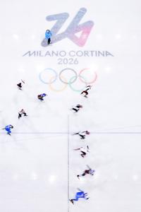 ITALIA-MILAN-JUEGOS OLIMPICOS DE INVIERNO-PATINAJE DE VELOCIDAD EN PISTA CORTA-RELEVOS 3000 M FEMENINOS-FINALES