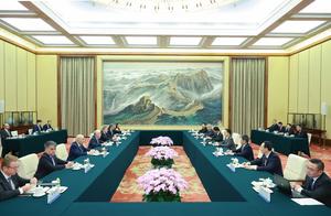 CHINA-BEIJING-HAN ZHENG-MINISTRO DE RELACIONES EXTERIORES DE BRASIL-REUNION