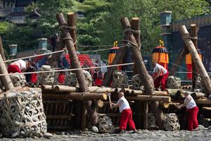 CHINA-SICHUAN-CHENGDU-DUJIANGYAN-FESTIVAL DE LIBERACION DE AGUA