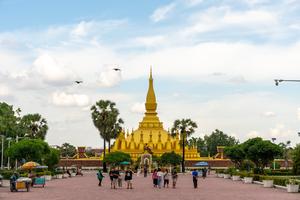 LAOS-VIENTIAN-VISTA DE LA CIUDAD
